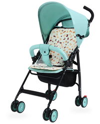 HKM-534483 Portable 2-in-1 Lightweight Baby Stroller with Cotton Fabric and Easy-Folding Design
