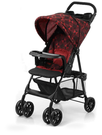HKM-088083 Compact One-Hand Fold Travel System Stroller with EVA Wheels for Infants