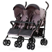 HKM-4601171 Lightweight Twin Umbrella Stroller for Infants and Toddlers with Easy Fold and Adjustable Canopy