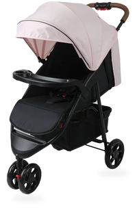 HKM-992083 Lightweight 3-Wheel Foldable Baby Stroller with Car Seat, 3-in-1 Jogger Pram Trolley