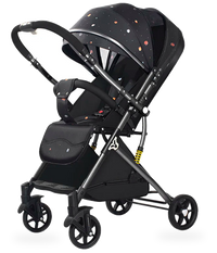 HKM-647443 Portable Foldable Travel Stroller for Babies - Lightweight Luxury Baby Carriage Pram