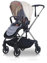 HKM-2367187 Folding Baby Stroller with 6061 Aluminum Frame 360 Wheels UPF 50+ Canopy Two-Way Carriage for Newborn to 3 Years