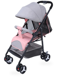 HKM-206803 Compact Folding Baby Stroller for Comfort and Easy Transportation
