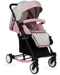 HKM-957011 Foldable Multifunctional Baby Swing Stroller with Rocking Feature for Travel and Outdoor Use