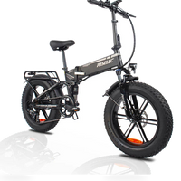 HKM-1292883 Folding Electric Bike, 500 W Rear Hub Motor, 48 V 12.5 Ah / 600 Wh Battery, 31 mph Top Speed, 7-Speed derailleur