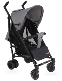 HKM-665555 Foldable 2-in-1 Portable Linen Baby Pram and Stroller for Travel