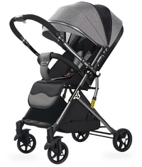 HKM-647443 Portable Foldable Travel Stroller for Babies - Lightweight Luxury Baby Carriage Pram
