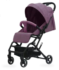 HKM-058771 Compact Lightweight Stroller with One-Click Fold and 360° Swivel Wheels, Ideal for Air Travel