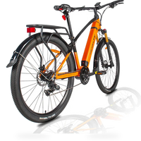 HKM-1063507 250 W Central Motor, 48 V 16 Ah Integrated Battery, 20 mph Top Speed, 8-Speed Shimano Drivetrain, Electric Bike