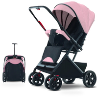 HKM-137811 Travel System 2-in-1 Folding Baby Stroller for Enhanced Mobility and Comfort