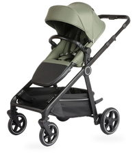 HKM-4207955 Luxury 3-in-1 Double Stroller Newborn Baby Stroller with One-Hand Adjustable Backrest and Double Seat Capability
