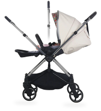 HKM-2367187 Folding Baby Stroller with 6061 Aluminum Frame 360 Wheels UPF 50+ Canopy Two-Way Carriage for Newborn to 3 Years
