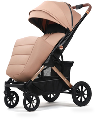 HKM-418067 Luxury 3-in-1 Two-Way Folding Baby Stroller with Portable Pram Carrier for Travel