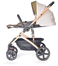 HKM-550291 Luxury 3 in 1 Baby Stroller with Cup Holder - Versatile Travel System for Infants