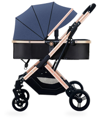 HKM-056467 Lightweight Folding Stroller with Luxury Aluminium Frame for Infants and Toddlers