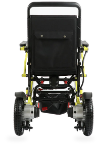HKM-3142099 Light Folding Electric Wheelchair Dual 250W Motors 24V 12Ah Battery 15.5 Mile Range 265 lb Capacity Aluminum