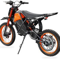 HKM-0146003 48V 1500W Electric Dirt Bike, Hydraulic Disc Brakes, Full Suspension, Inverted Front Fork, Nitrogen Rear Shock