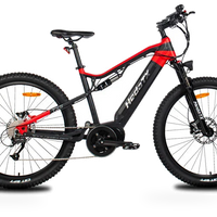 HKM-3422803 30 mph 1000 W Electric Mountain Bike, 48 V 15 Ah 720 Wh Battery, 21-Speed Shimano, CST 29 x 2.35 in Tires