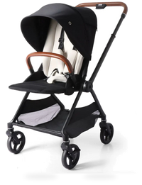HKM-1449683 Lightweight Two-Way Folding Stroller T6 Aluminum 5-Point Harness UPF 50 Plus Canopy OEKO-TEX Compact Fold 15.4 lbs