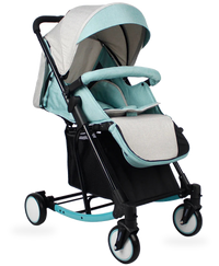 HKM-957011 Foldable Multifunctional Baby Swing Stroller with Rocking Feature for Travel and Outdoor Use