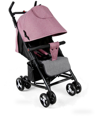 HKM-533331 Lightweight Multi-Position Recline Newborn Stroller with Canopy, Compact and Foldable Baby Pram