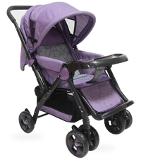 HKM-386451 Compact Lightweight 3-in-1 Travel Stroller Pram with Two-Way Push for Infants and Toddlers (0-3 Years)