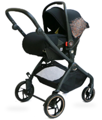 HKM-990931 4 in 1 High Landscape Travel System Stroller with Bassinet and Car Seat