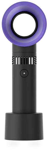 HKM-704915 Portable Rechargeable Leafless USB Bladeless Mini Handheld Fan for Cooling and Air Circulation