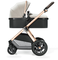 HKM-631635 3 in 1 Compact Luxury Stroller with Car Seat for Newborns
