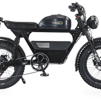 HKM-3848787 52V 30Ah Full Suspension Electric Bike, 1500W Mid-Drive Motor, 37 mph Top Speed, 20 x 4.0 in Fat Tire