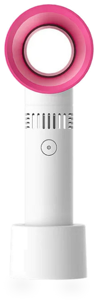 HKM-704915 Portable Rechargeable Leafless USB Bladeless Mini Handheld Fan for Cooling and Air Circulation