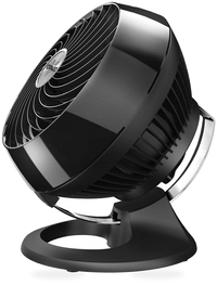 HKM-4640083 660 Large Air Circulator Fan, 4-Speed 90-Degree Tilt Quiet Cooling Black with for Home and Office Quiet Cooling Comfort