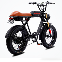 HKM-8999123 2000 W Rear Hub Motor, 48 V 20 Ah Battery, 32 mph Top Speed, 7-Speed Shimano Drivetrain, Electric Bike