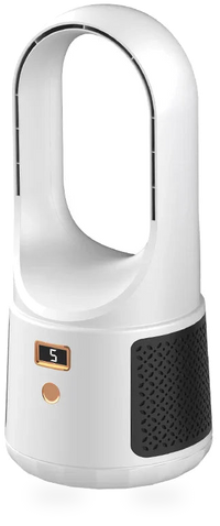 HKM-672147 Portable Bladeless Desk Fan – Rechargeable Personal Cooling Device for Home and Office Use