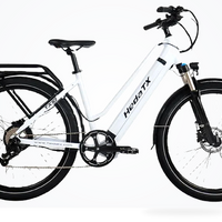 HKM-1358419 48 V 12.5 Ah 500 W Electric Mountain Bike, 25 mph Top Speed, 27-Speed Shimano, 26 x 2.1 in Tires, Disc Brakes