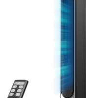 HKM-5033299 42-Inch Tower Fan with 9 Speeds, 4 Modes, 12-Hour Timer, Oscillation, and Quiet Operation