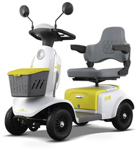 HKM-9630163 Foldable Mobility Scooter 500W Motor 24V 20Ah Battery 25 mi Range 10 mph Speed 220.5 lb Capacity, Bluetooth