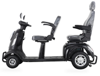 HKM-9695699 Foldable Mobility Scooter 1000W Motor 60V 20Ah Battery 37 mi Range 15 mph Speed, Folding Design, Electromagnetic Brake