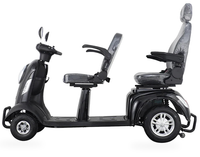 HKM-9695699 Foldable Mobility Scooter 1000W Motor 60V 20Ah Battery 37 mi Range 15 mph Speed, Folding Design, Electromagnetic Brake