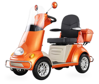HKM-9728467 4-Wheel Mobility Scooter 1000W Motor 48V 20Ah Battery 31 mi Range 15.5 mph Speed, Brushless Motor, Quiet & Smooth Ride