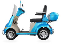 HKM-9728467 4-Wheel Mobility Scooter 1000W Motor 48V 20Ah Battery 31 mi Range 15.5 mph Speed, Brushless Motor, Quiet & Smooth Ride