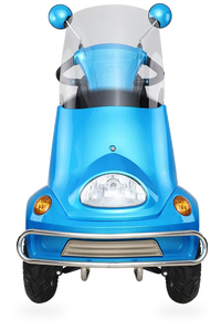 HKM-9728467 4-Wheel Mobility Scooter 1000W Motor 48V 20Ah Battery 31 mi Range 15.5 mph Speed, Brushless Motor, Quiet & Smooth Ride