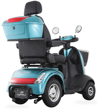 HKM-9761235 Foldable Mobility Scooter 500W Motor 20Ah Battery 24.9 mi Range 18.6 mph Speed 330.7 lb Capacity, Digital Display