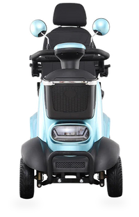 HKM-9826771 4-Wheel Mobility Scooter 1000W Motor 48V Battery 24.9 mi Range 11.2 mph Speed, Stable 4-Wheel Base