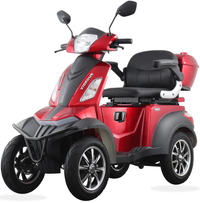 HKM-9859539 Foldable Mobility Scooter 1000W Motor 20Ah Battery 24.9 mi Range 15.5 mph Speed, Folding Design, LED Lights, Bluetooth