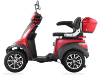 HKM-9859539 Foldable Mobility Scooter 1000W Motor 20Ah Battery 24.9 mi Range 15.5 mph Speed, Folding Design, LED Lights, Bluetooth