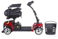 HKM-9990611 4-Wheel Mobility Scooter 300W Motor 24V 20Ah Battery 4.4 mph Speed 264.6 lb Capacity, Digital Display, Bluetooth