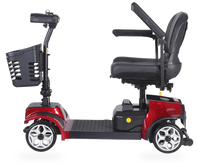 HKM-9990611 4-Wheel Mobility Scooter 300W Motor 24V 20Ah Battery 4.4 mph Speed 264.6 lb Capacity, Digital Display, Bluetooth