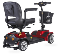 HKM-9990611 4-Wheel Mobility Scooter 300W Motor 24V 20Ah Battery 4.4 mph Speed 264.6 lb Capacity, Digital Display, Bluetooth