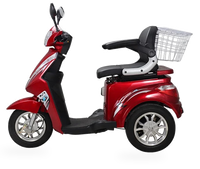 HKM-0449363 Foldable Mobility Scooter 1000W Motor 60V 20Ah Battery 31 mi Range 19 mph Speed 264.6 lb Capacity, Bluetooth